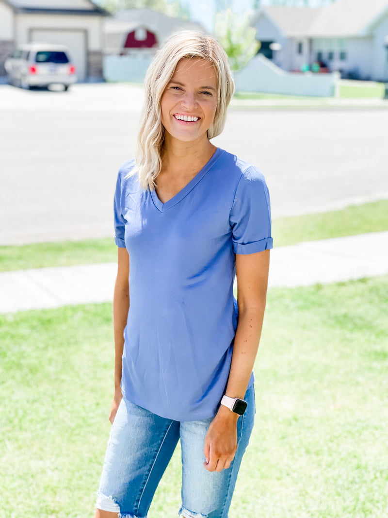 Elyse in Blue - Black Feather Boutique